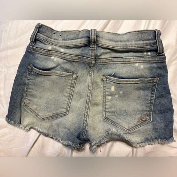 Distressed Jean Shorts - Picture 2 of 3